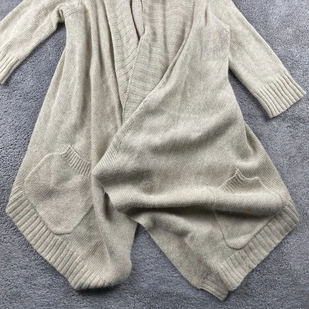 TWENTY ONE Knit Open Front Cardigan Wrap Womens‎ Small Beige